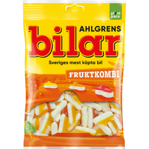 One bag of Ahlgrens Bilar Fruktkombi