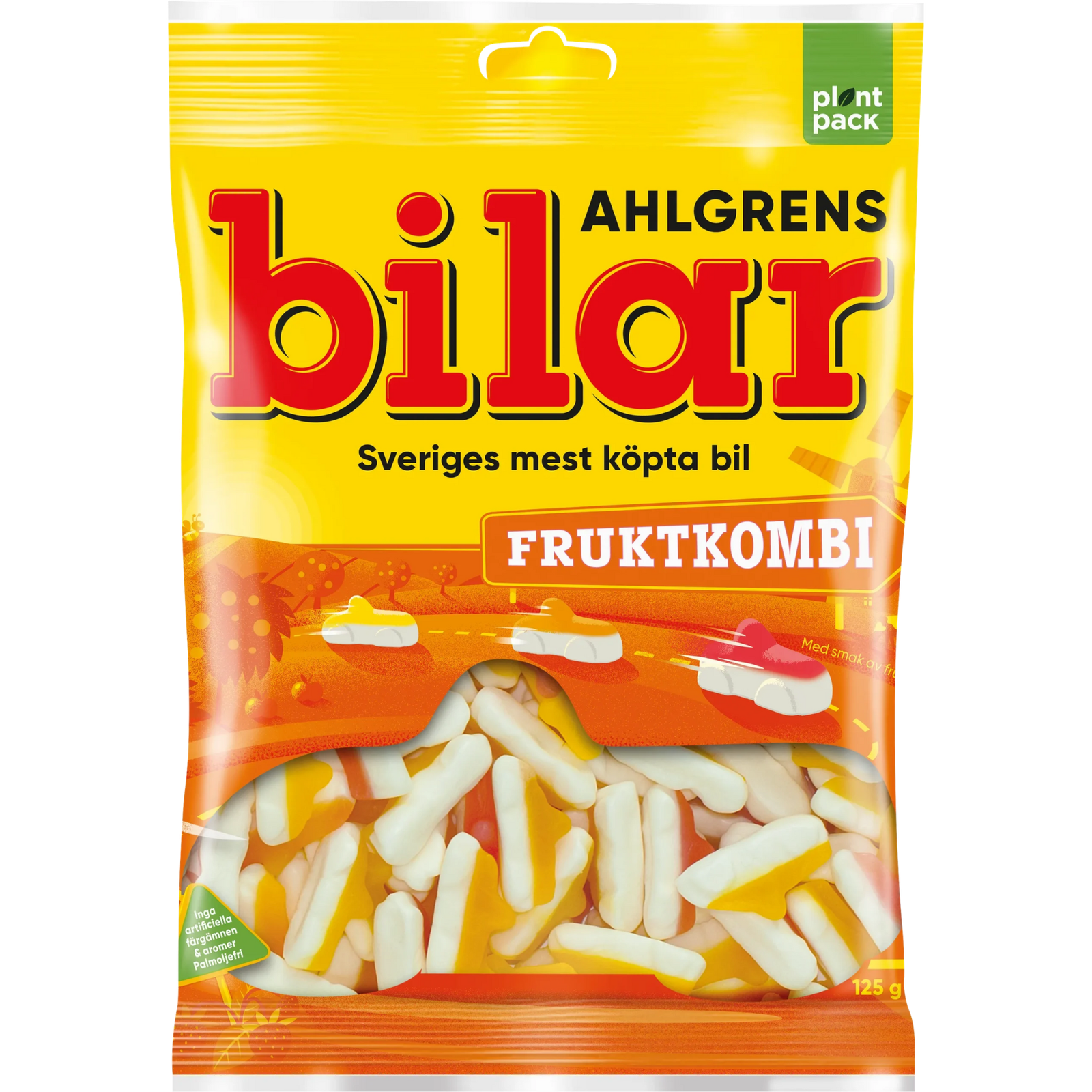 One bag of Ahlgrens Bilar Fruktkombi