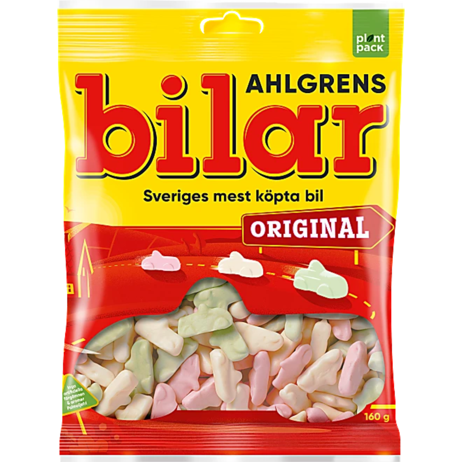 One bag of Ahlgrens Bilar Original