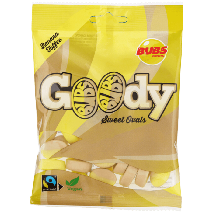 One bag of Bubs Candy - Goody Banana Toffe