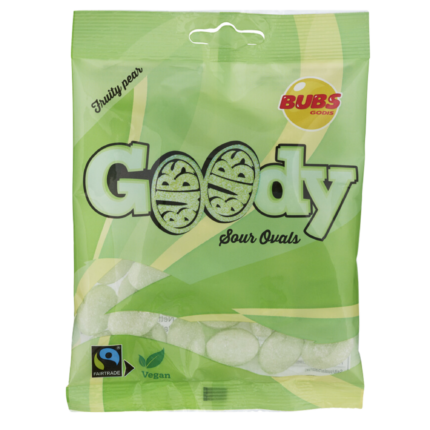 One bag of Bubs Candy - Goody Fruity Pears