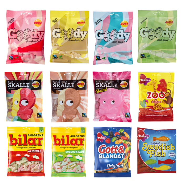 Bubs Candy, Malaco & Ahlgrens Bilar Bundle