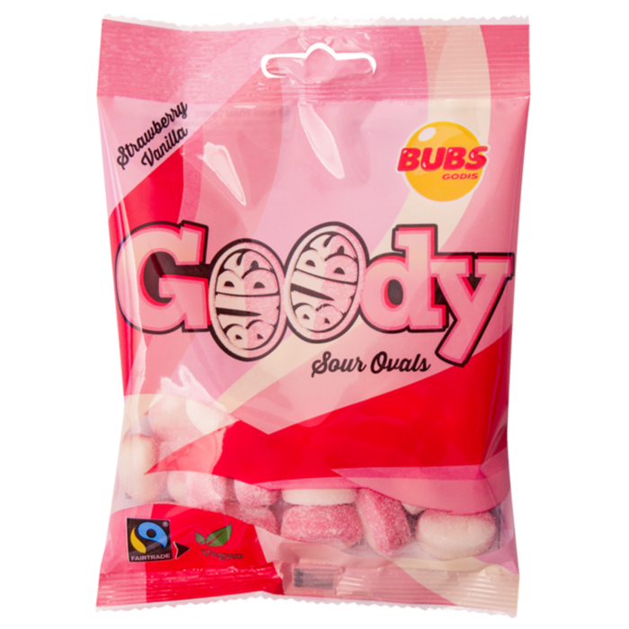 One bag of Bubs Candy Strawberry Vanilla