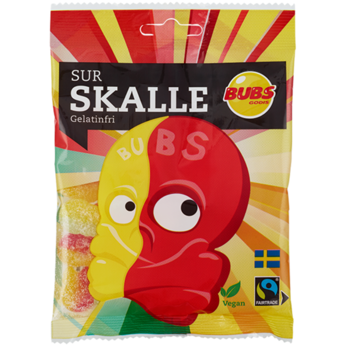 One bag of Bubs Candy Surskalle