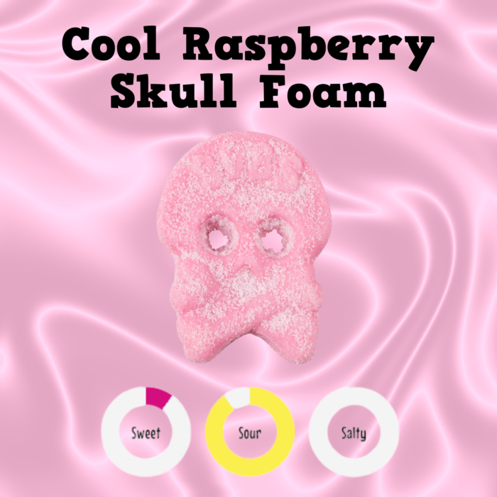 Cool Raspberry Skull Foam