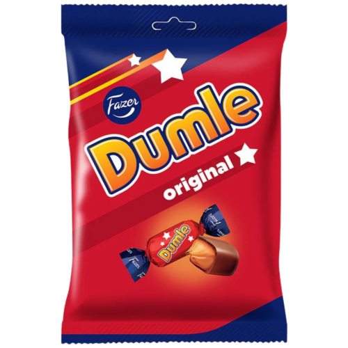 One bag of Fazer Dumle Original