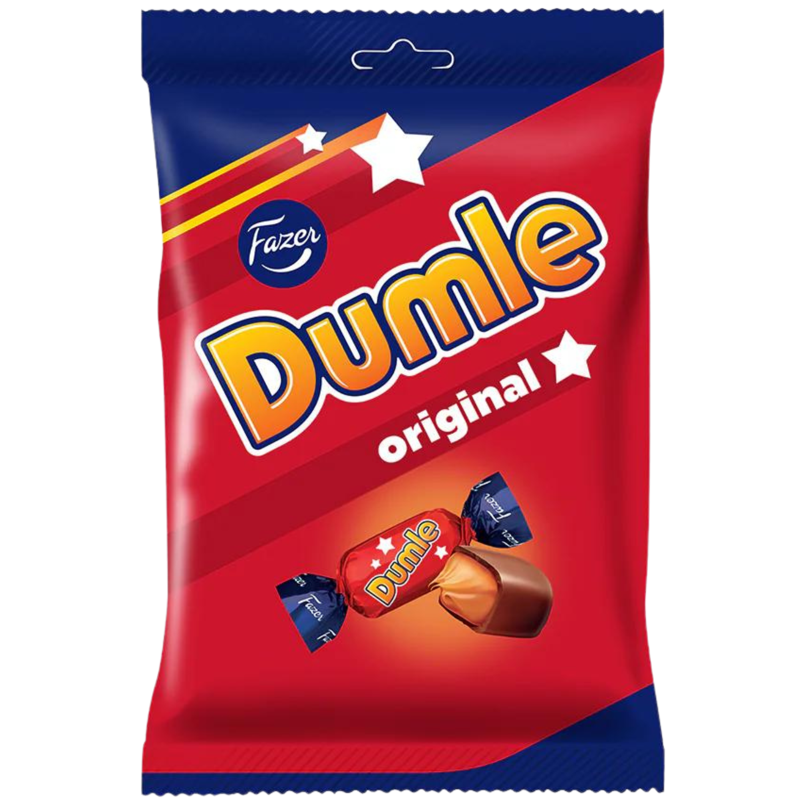 One bag of Fazer Dumle Original