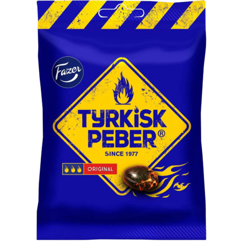 One bag of Fazer Tyrkisk Peber Original
