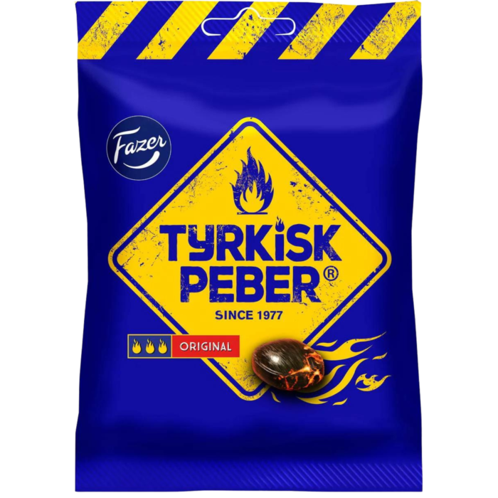 One bag of Fazer Tyrkisk Peber Original