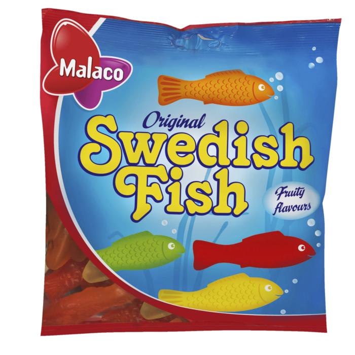 One bag of Malaco Swedish Fish Original