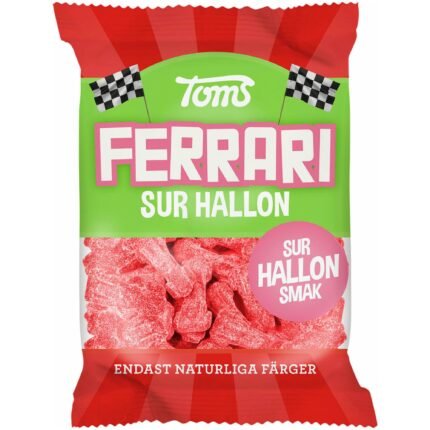 Ferrari Sur Hallon påse Toms 120g