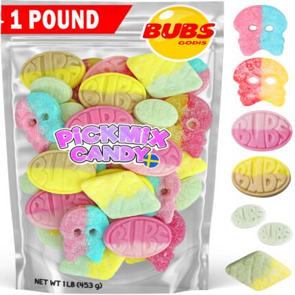 Swedish candy bubs mix