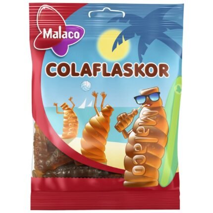 Godispåse Colaflaskor 95g Malaco