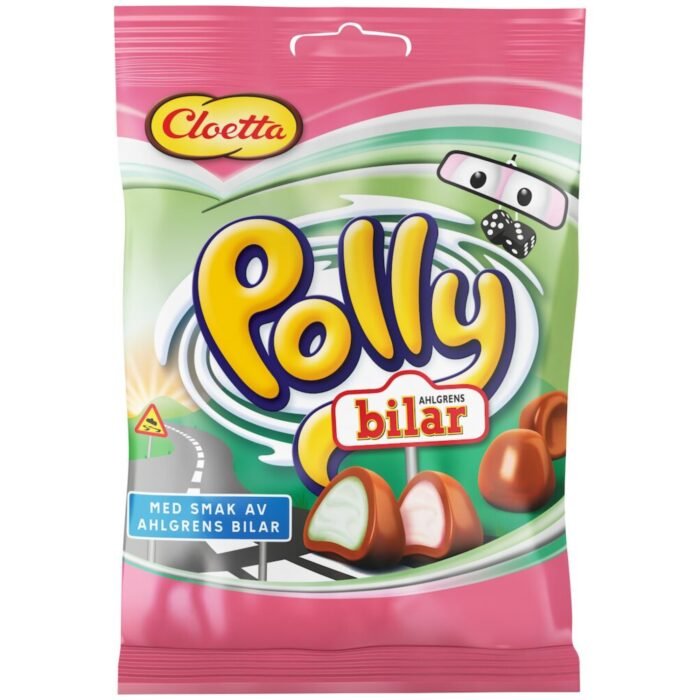 Polly Bilar 100g bag