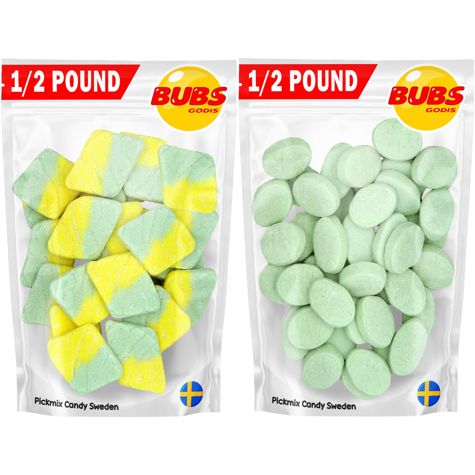 Swedish Candy Fruity Pear mini tutti frutti