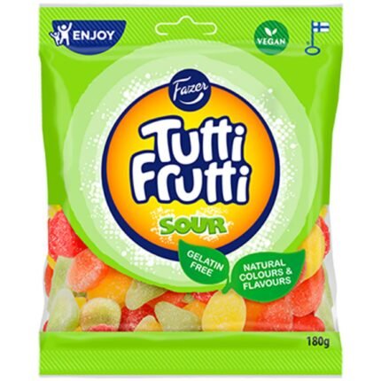 Tutti Frutti Sour 180 g godispåse